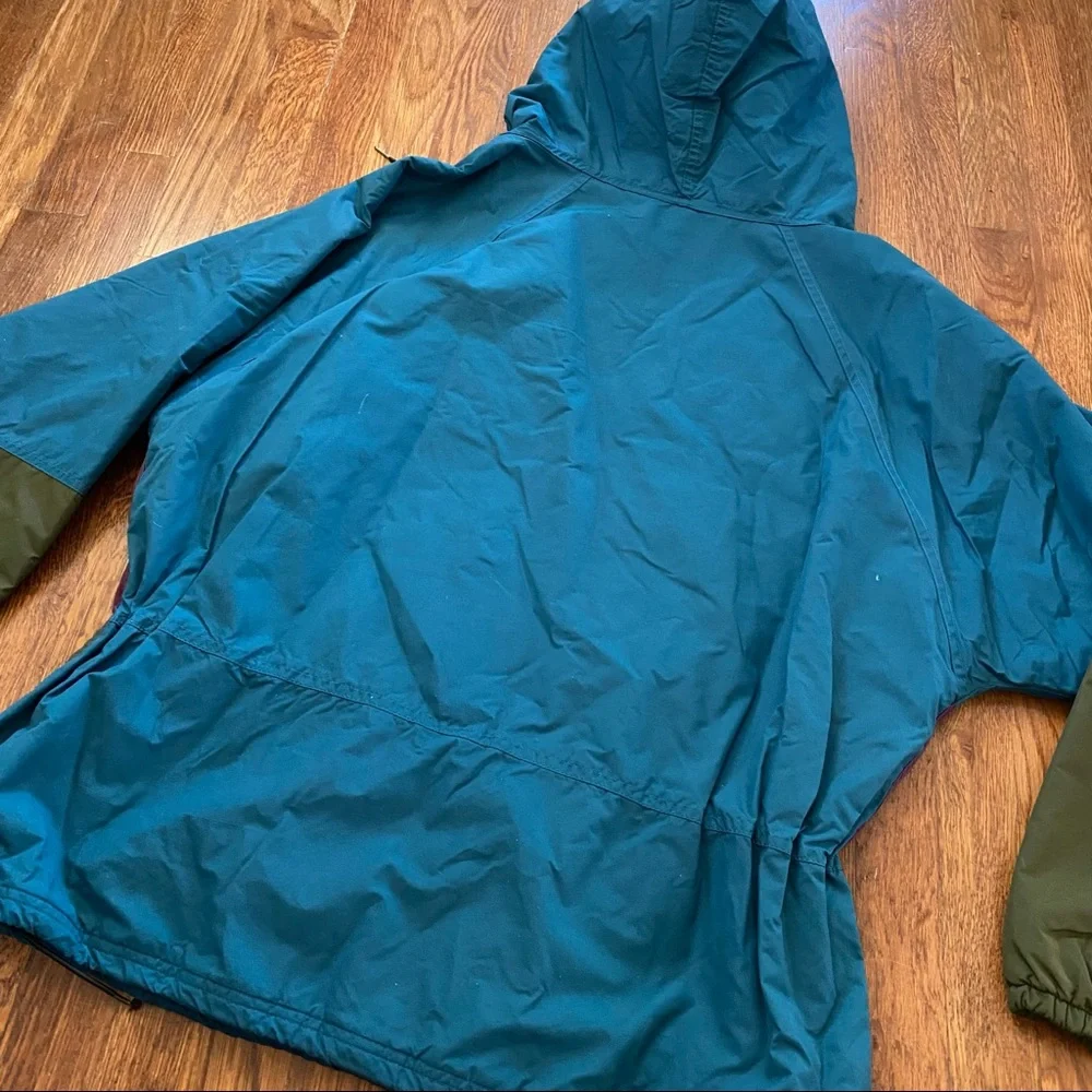 LL Bean Vintage Aztec Colorblock Insulated Pullover - Picture 6 of 9